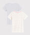 Girls' Cat Print Short-sleeved T-Shirt - 2-Piece Set variante 1