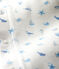 Footless Ribbed Bodyjama MARSHMALLOW white/MULTICO white