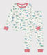 Children's dinosaur print cotton pyjamas