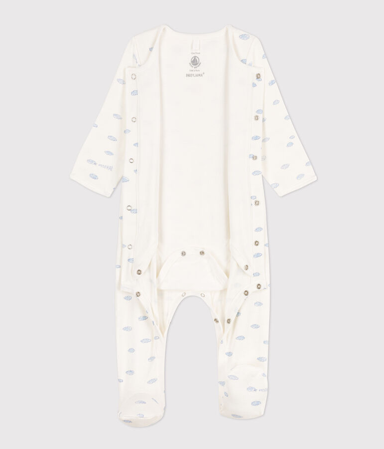 Tube Knit Cloud Patterned Bodyjama white/multicolor