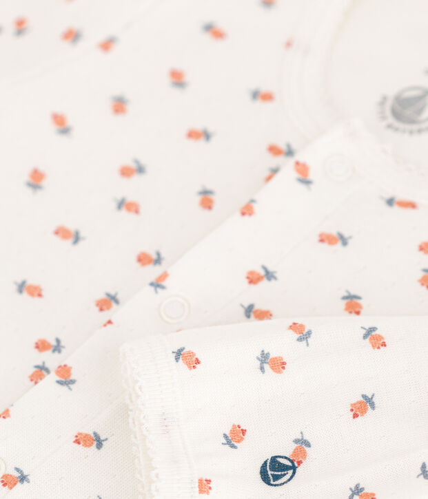 Floral Tube Knit Bodyjama white/multicolor