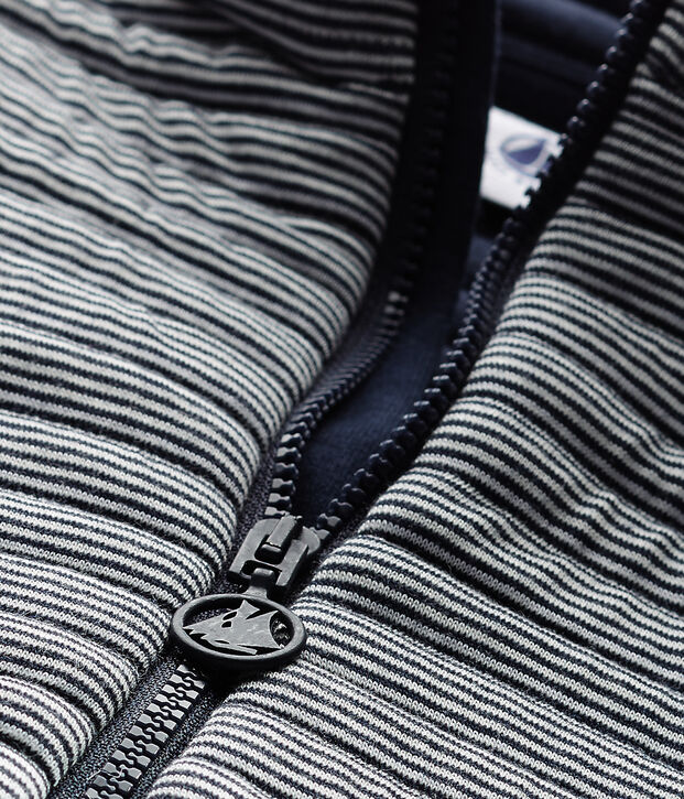 Doudoune sans manches gar&ccedil;on blue/white