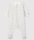 Baby Girls' floral print Velour Bodyjama