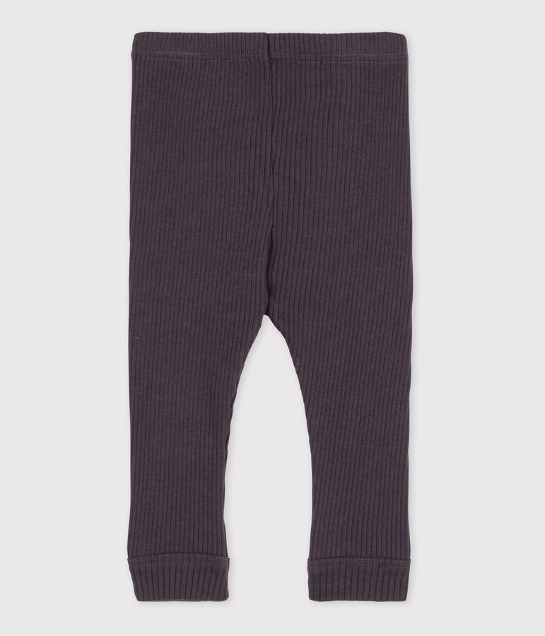 Babies' Rib Knit Leggings grey