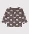 Babies' Sheep Print Fleece Sweatshirt BONGRIS /MULTICO