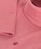Cotton roll neck top for girls or boys ROSEWOOD pink