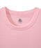 Women's T-shirt in heritage rib BABYLONE pink