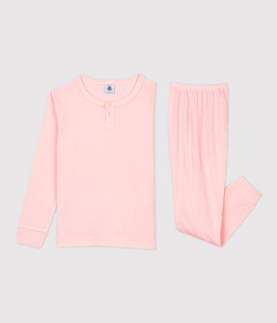 Unisex Plain Cotton/Tencel Pyjamas MINOIS pink