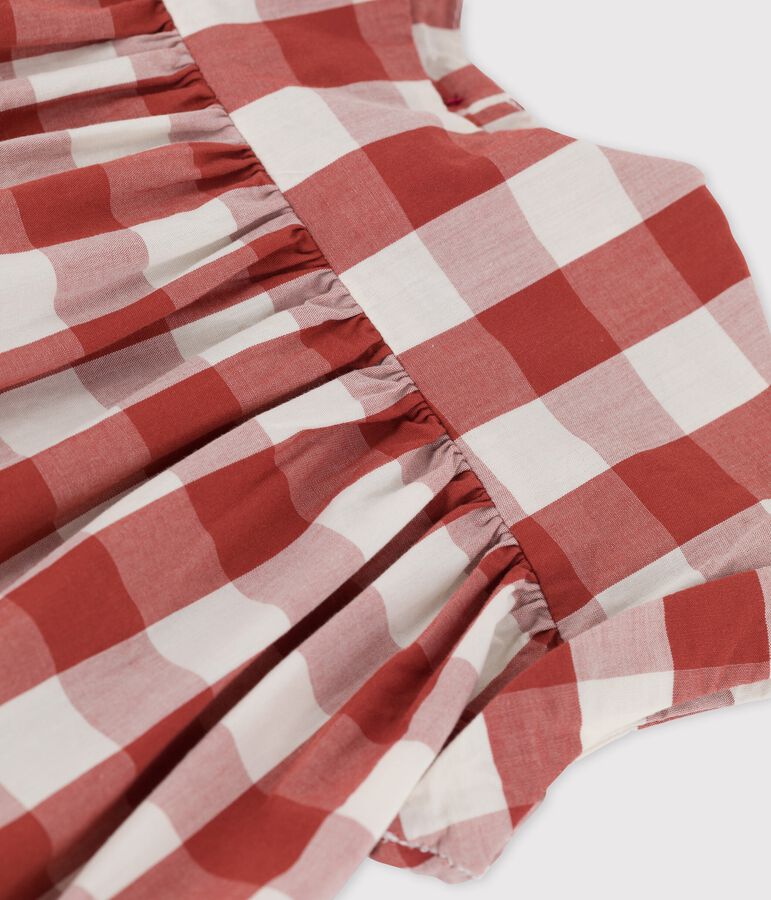 Babies' Gingham Poplin Dress OMBRIE /AVALANCHE