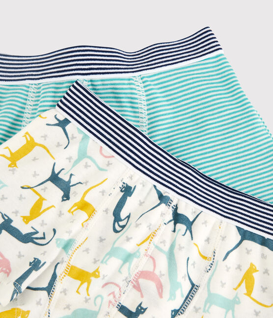 Boys' Cotton/Lyocell Boxer Shorts - 2-Pack variante 1