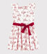 Girls' Short-Sleeved Poplin Dress
