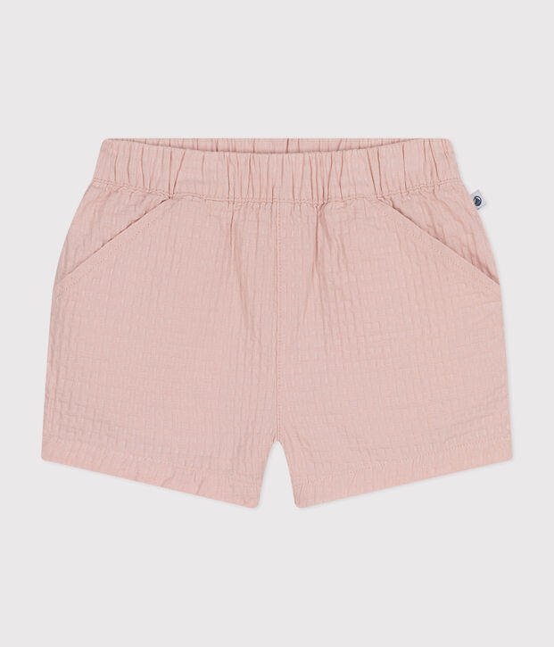 Babies' Textured Shorts pink