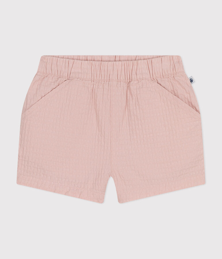 Babies' Textured Shorts SALINE pink