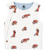 Baby Boys' Reversible Sleeveless Vest in Padded Rib Knit