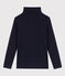 Children's Unisex Cotton Polo Neck SMOKING blue