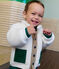 Baby sherpa coat MILK /MULTICO