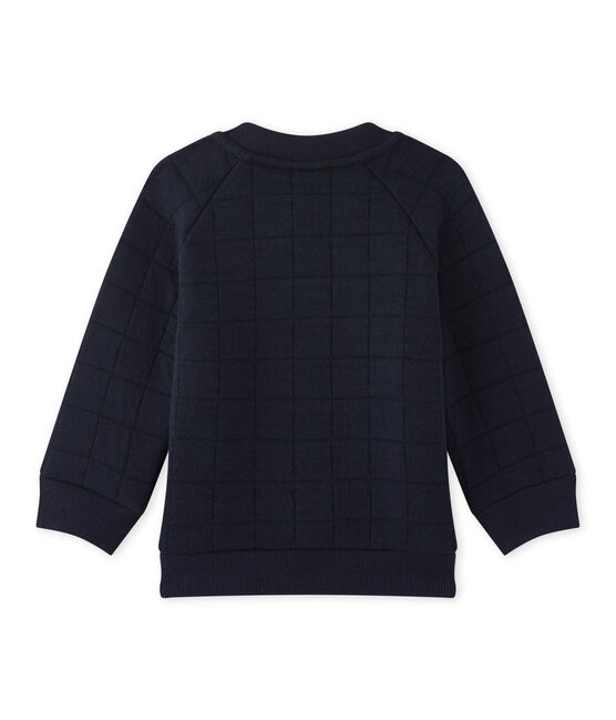 Baby boy's cardigan SMOKING blue