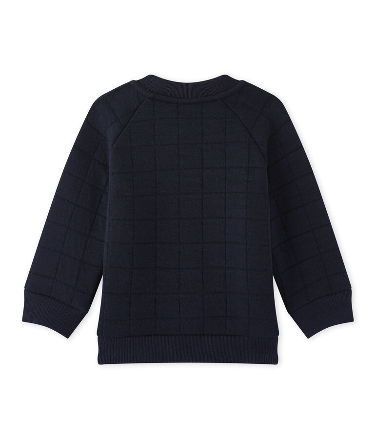 Baby boy's cardigan blue