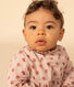 Babies' Long-Sleeved Cotton Gauze Dress