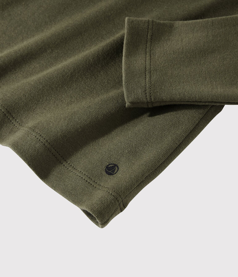 Unisex Children's Cotton Undershirt green