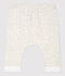 Babies' Marled Grey Organic Cotton Jersey Trousers MONTELIMAR CHINE beige