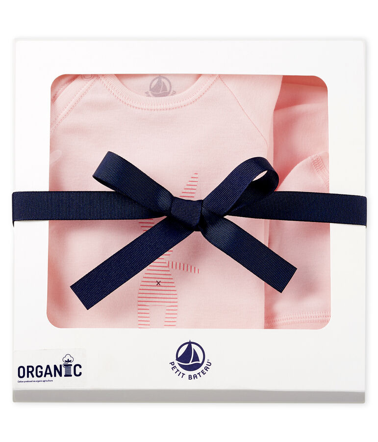 Newborn rib knit gift set variante 1