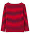Striped mixed T-shirt MARS red/SMOKING blue