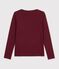Women's sailor collared cotton T-shirt with long sleeves TRUFFE