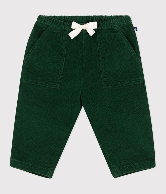 Babies' plain corduroy trousers WILLOW