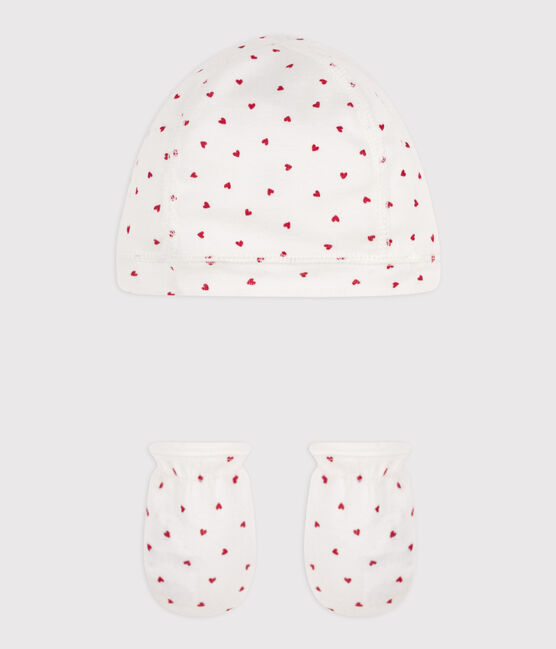 Cotton Hat and Mittens Set variante 1