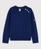 Boys' Wool and Cotton Pullover MAJOR blue