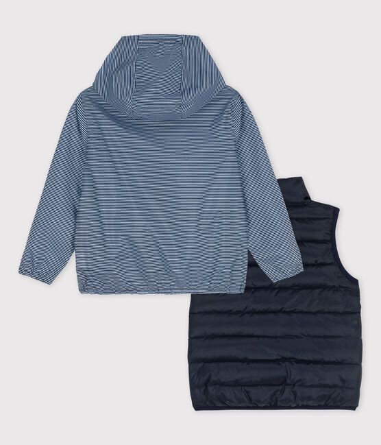 Children's Unisex 3-in-1 Windbreaker SMOKING blue