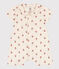 Babies' Printed Cotton Gauze Playsuit AVALANCHE white/MULTICO
