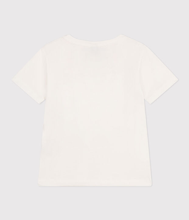 Boys' Printed Lightweight Jersey T-shirt white