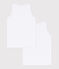 Boys' White Vests - 2-Pack variante 1