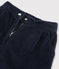 Girls' Velvet Trousers SMOKING blue