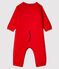 Babies' Unisex Cotton Romper TERKUIT red