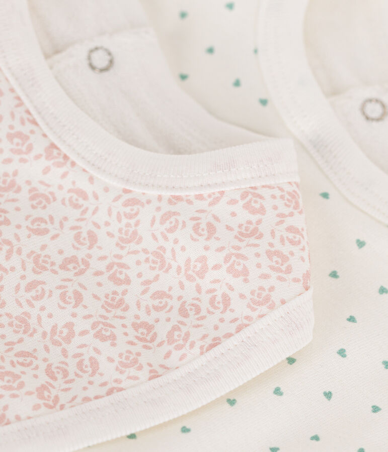 Cotton Baby Bibs - 2-Pack multicolor