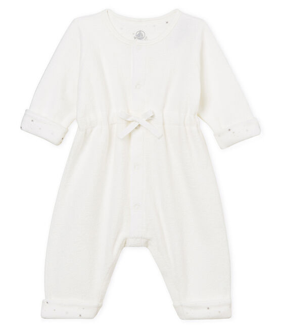 Unisex Babies' Long Bodysuit MARSHMALLOW white