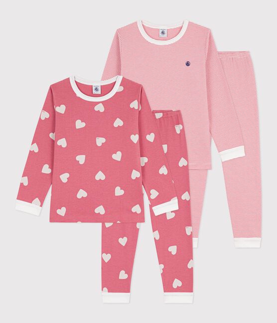 Pack of children's pyjamas in printed cotton variante 1