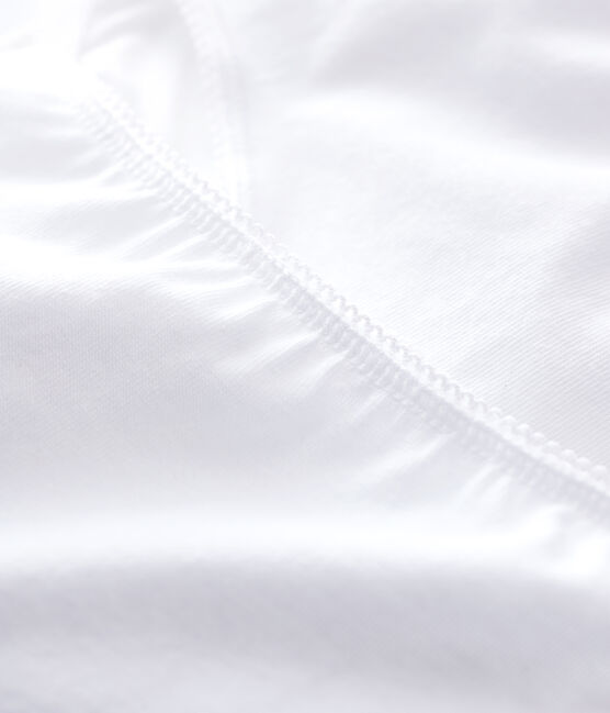 Girls' White Organic Cotton Hipsters - 2-Pack variante 1