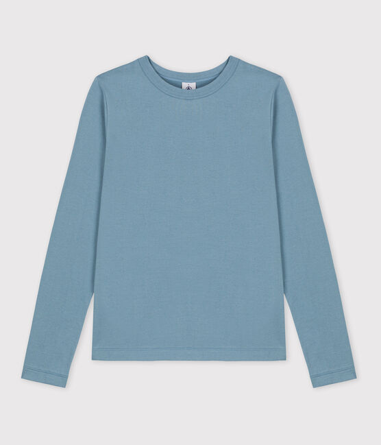 Women's Warm Iconic Round Neck Cotton T-Shirt ROVER blue