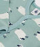 Babies' printed cotton footless pyjama suit PAUL /MULTICO