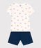 Children's short crab-print cotton pyjamas INCOGNITO /MULTICO