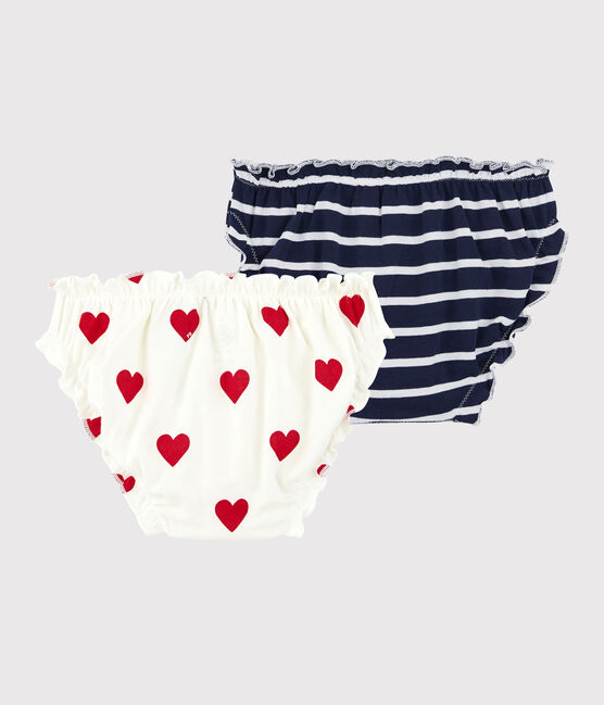 Women's Organic Cotton Frilly Briefs - 2-Pack variante 1