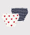 Women's Organic Cotton Frilly Briefs - 2-Pack variante 1