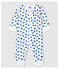 Babies' Kitten Tube Knit Sleepsuit MARSHMALLOW white/MULTICO white
