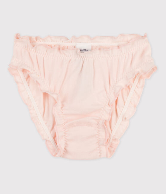 Girls' Cotton Briefs FLEUR pink