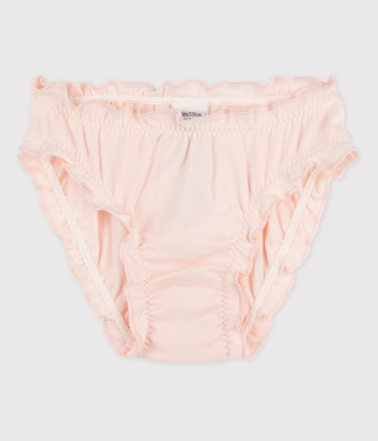 Girls' Cotton Briefs pink