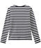 Women's long-sleeve tee SMOKING blue/MARSHMALLOW white